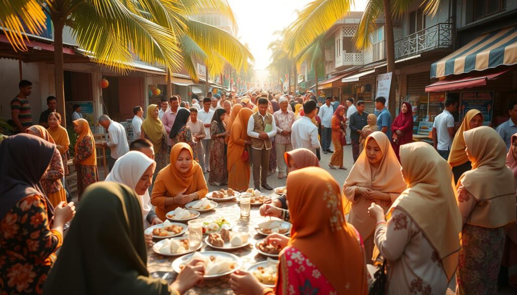Aktivitas Sosial Idul Fitri