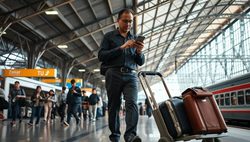 Kisah Porter Stasiun Pasar Senen