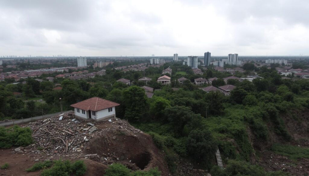 Longsor di Depok