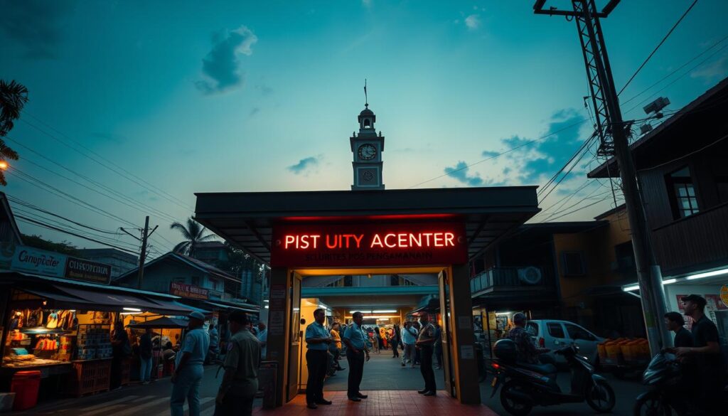 Penutupan Pos Pengamanan Pasar Senen