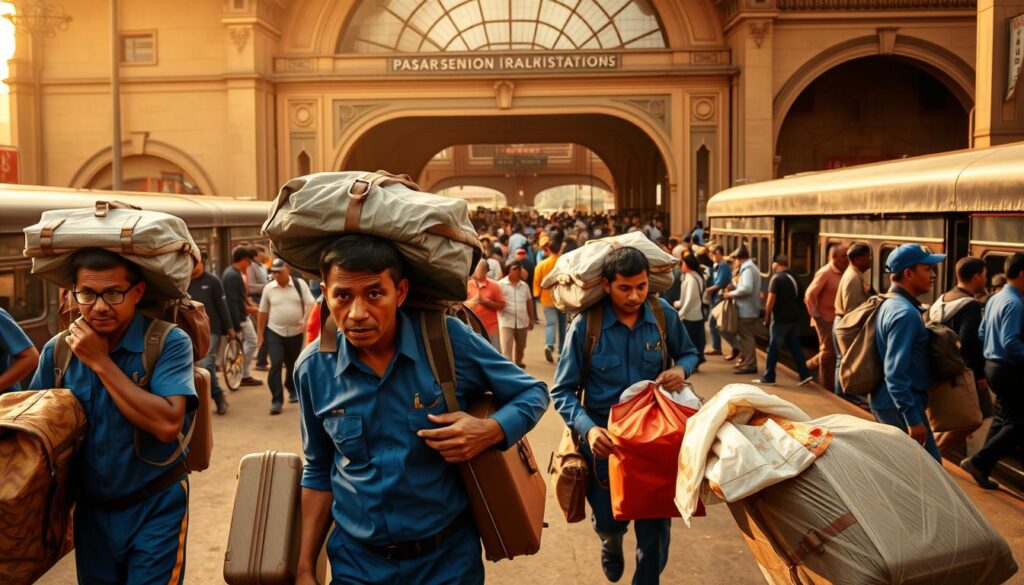 Porter Stasiun Pasar Senen