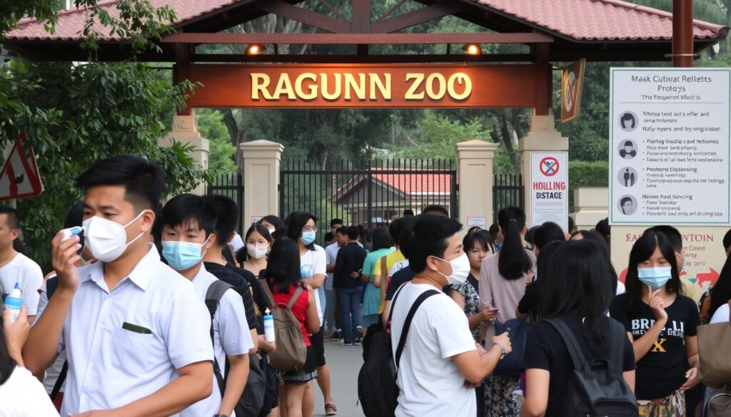 Protokol Kesehatan di Ragunan