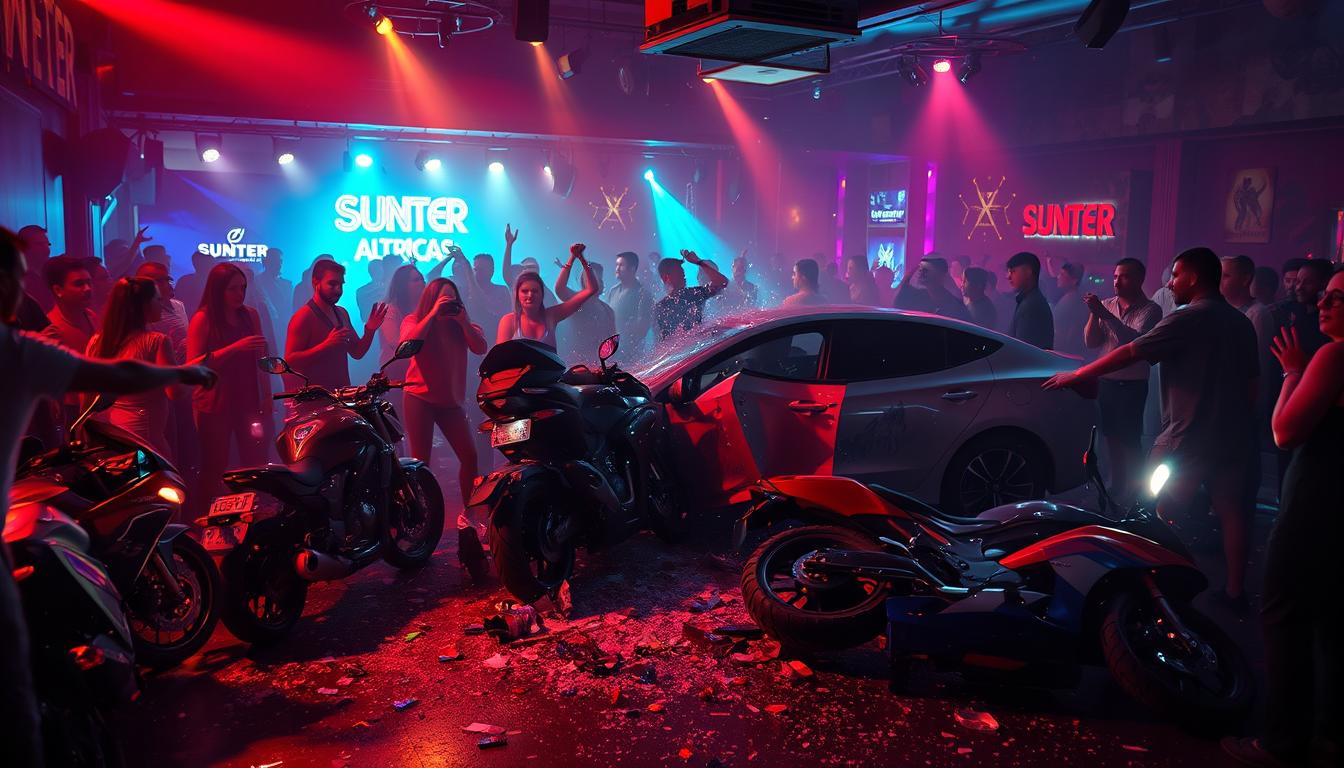 Total 23 Motor di Diskotek Sunter Diseruduk Pemobil Ioniq 5 yang Mabuk