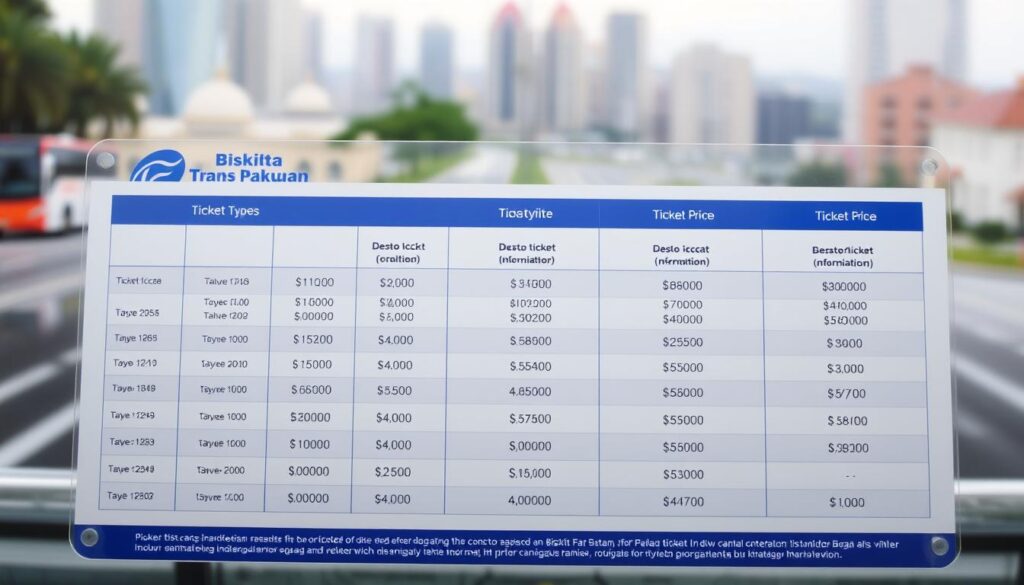 harga tiket Biskita