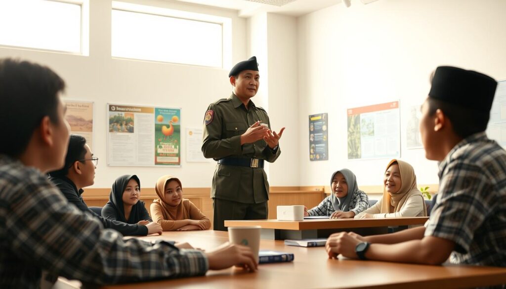 hubungan babinsa dengan mahasiswa
