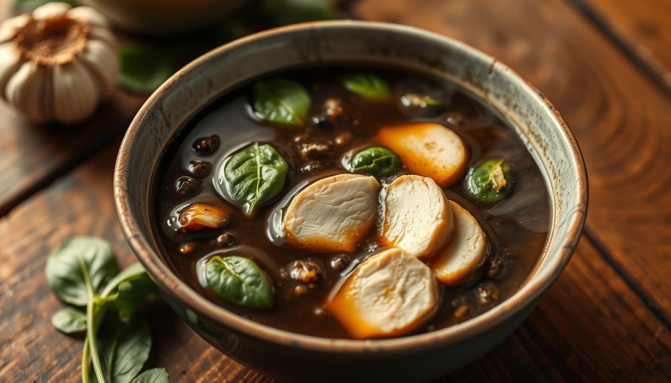resep sup gandung hitam