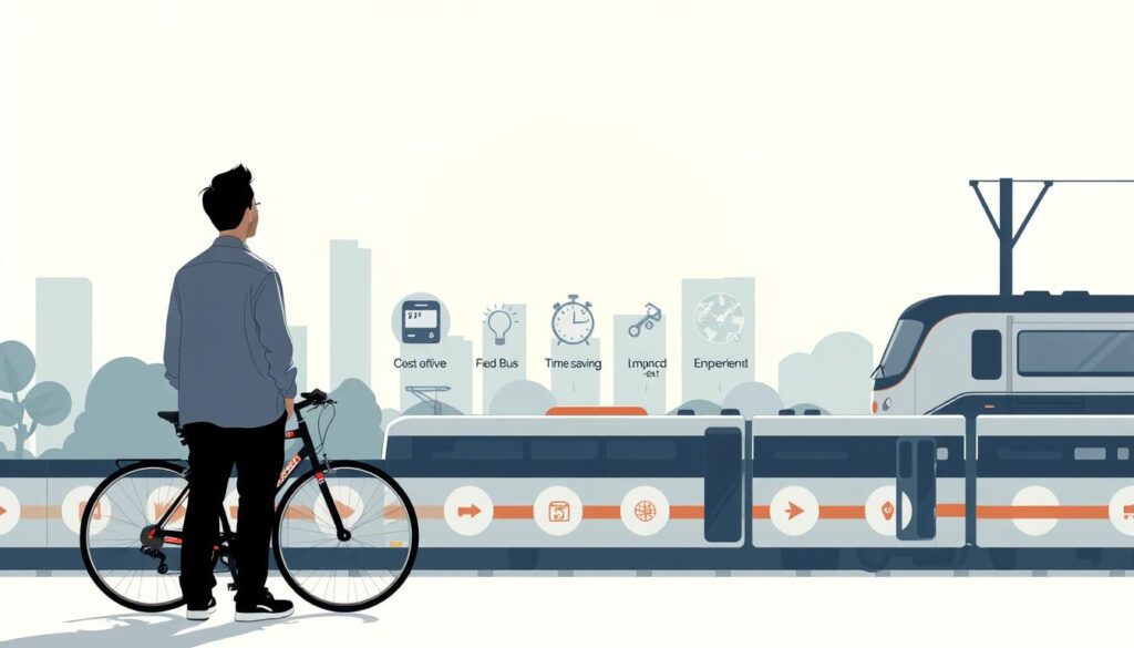 tips transportasi efisien
