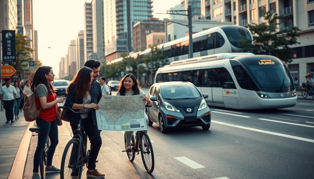 tips transportasi efisien