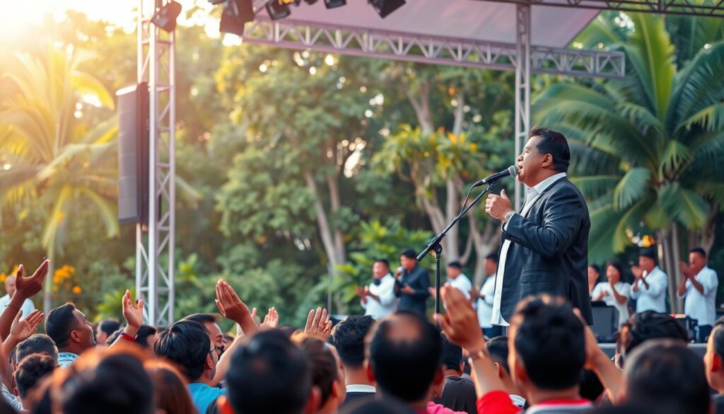 viral video prabowo nyanyi lagu lampung