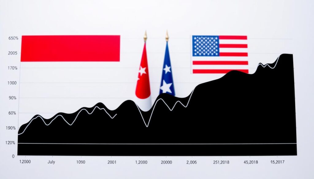 Perbandingan Inflasi Indonesia dan AS