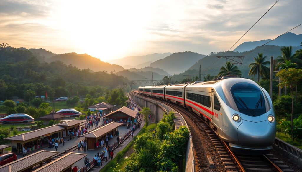 kereta api Indonesia