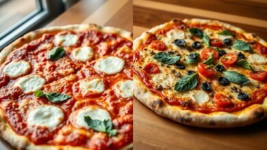 perbedaan neapolitan pizza dan pizza gaya Romawi