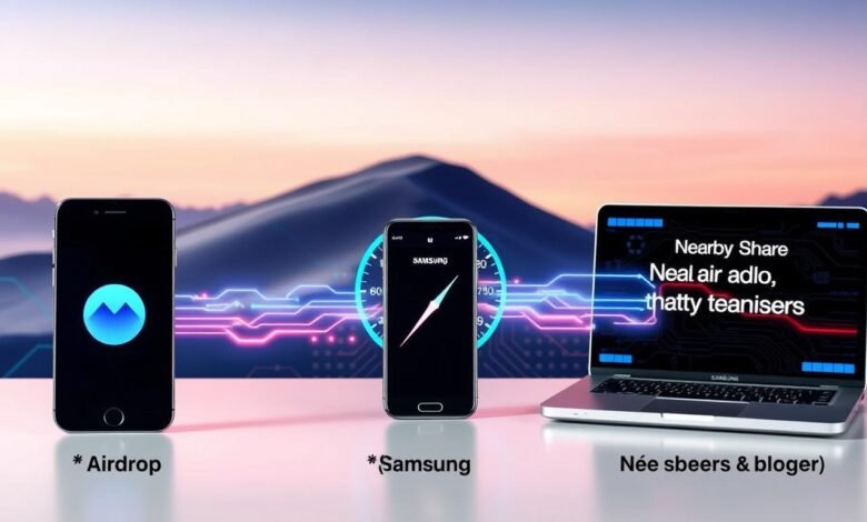 AirDrop vs Nearby Share Android